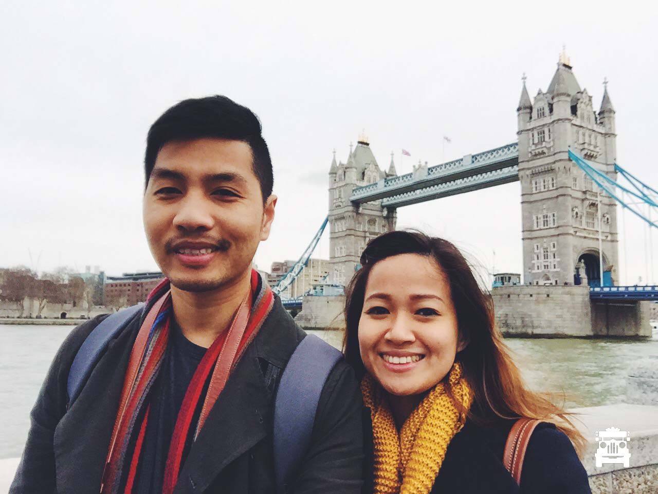 Selfie at the Tower Bridge