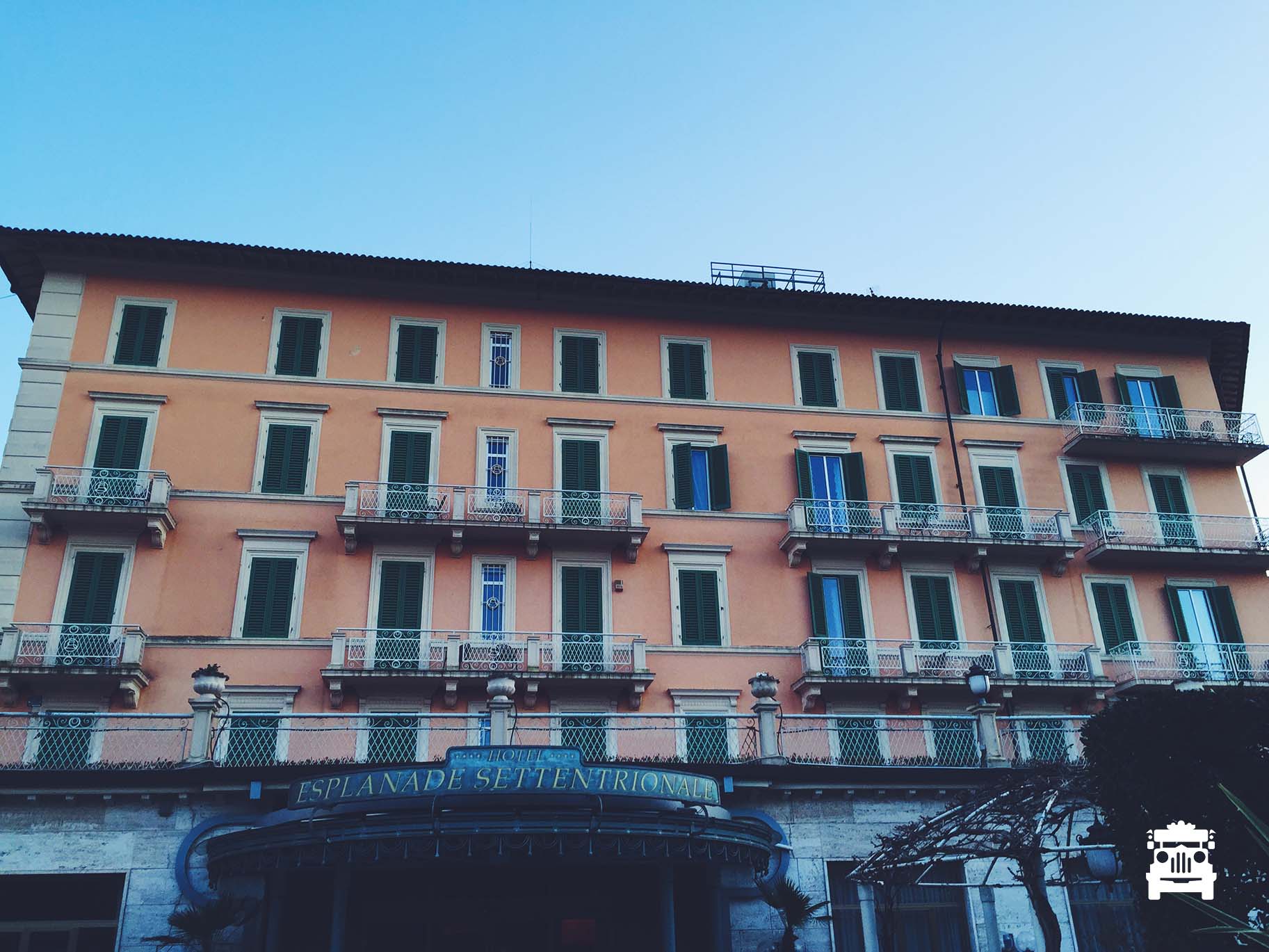 Hotel at Montecatini